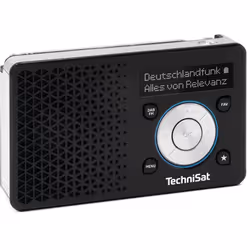 TechniSat DIGITRADIO 1 A Portable Analogique et numérique Noir, Argent - Vue supplémentaire 3