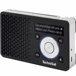 TechniSat DIGITRADIO 1 A Portable Analogique et numérique Noir, Argent - Vue supplémentaire 5