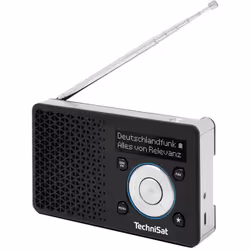 TechniSat DIGITRADIO 1 A Portable Analogique et numérique Noir, Argent - Vue supplémentaire 6