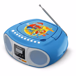 TechniSat DigitRadio 1990 Numérique 3 W DAB+, FM Bleu Lecture de MP3