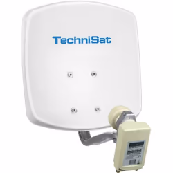 TechniSat DigiDish 33 antenne satellites 10,7 - 12,75 GHz Blanc