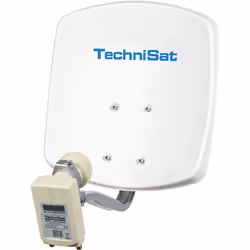 TechniSat DigiDish 33 antenne satellites 10,7 - 12,75 GHz Blanc
