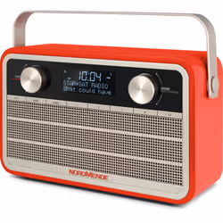 TechniSat Transita 120 Portable Numérique Beige, Rouge