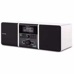 TechniSat DIGITRADIO 305 Klassik Edition Horloge Numérique Blanc