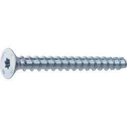 HECO MULTI-MONTI®-plus d'ancrage à vis, Fraisée (MMS, plus F) • Acier trempé, • Bleu électrique galvanisé • A tête fraisée av ...