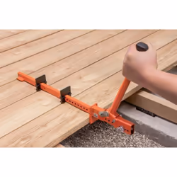 Description générale Le redresseur de lames de terrasse HECO est un outil essentiel pour tout bricoleur lors de la pose de te ...