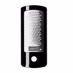 Lurch 220441, Râpe plane, Noir, Acier inoxydable, Plastique, Acier inoxydable, Orifice de suspension, 25 mm, 45 mm