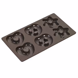 Lurch 00065033, Moule à gâteau, Autres, -40 °C, 240 °C, Marron, Silicone
