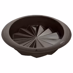 Lurch 00085032, Moule à gâteau, Rond, -40 °C, 240 °C, Marron, Silicone