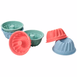 Lurch 83018, Moule à gâteau turban, -40 °C, 240 °C, Bleu, Vert, Rouge, Silicone, 30 mm
