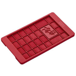 Lurch 00083090 Moule à chocolat et sucrerie Silicone Rouge