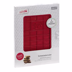 Lurch 00083090 Moule à chocolat et sucrerie Silicone Rouge