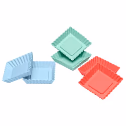 Lurch 83015, -40 °C, 240 °C, Bleu, Vert, Rouge, Silicone, 84 mm, 84 mm