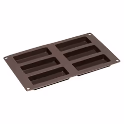 Lurch 00085083, Lingotière, Rectangulaire, -40 °C, 240 °C, Marron, Silicone