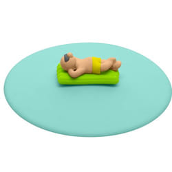 Lurch 00210845 Couvercle de tasse Couleurs assorties, Vert 1 pièce(s) Silicone