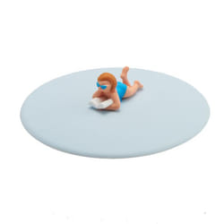 Lurch 00210848 Couvercle de tasse Couleurs assorties, Bleu 1 pièce(s) Silicone