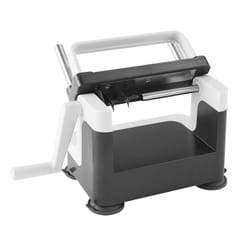 Lurch 00200550 râpe et spiraliseur manuels Noir, Acier inoxydable, Blanc