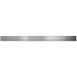 Toolland Profilé de maçonnerie, aluminium, rectangulaire, 30 x 60 mm, 150 cm