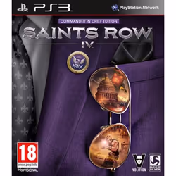 Deep Silver Saints Row IV: Commander in Chief Edition, PS3, PlayStation 3, Mode Multiplayer, M (Mature)