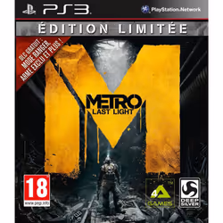 Deep Silver Metro Last Light - Limited Edition, PlayStation 3, M (Mature), Support physique