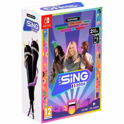 Lets sing 2026 + 2 Micros - Jeu Nintendo Switch