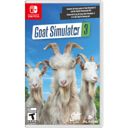Coffee Stain Studios Goat Simulator 3 Standard Chinois simplifié, Chinois traditionnel, Allemand, Anglais, Espagnol, Français, Italien, Japonais, Coréen, Portugais, Russe Nintendo Switch