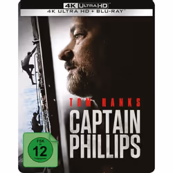 Plaion Pictures 1145355, Film, Blu-ray, 134 min, Captain Phillips, 2.40:1, Tom Hanks, Barkhad Abdi, Catherine Keener, Barkhad ...
