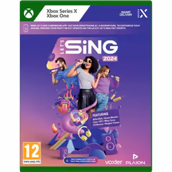 GAME Let's Sing 2024, Xbox One/Xbox Series X, Mode Multiplayer, Tout le monde de plus de 10 ans