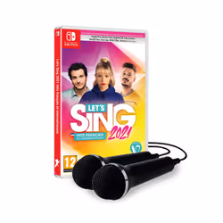 Ravenscourt Let's Sing 2021 + 2 Microphones, Nintendo Switch, RP (Classement à venir), Support physique