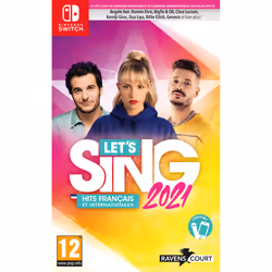 Ravenscourt Let's Sing 2021, Nintendo Switch, RP (Classement à venir), Support physique