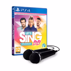 Ravenscourt Let's Sing 2021 + 2 Microphones, PlayStation 4, RP (Classement à venir), Support physique