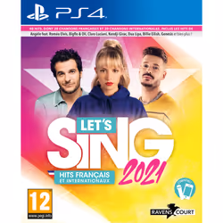 Ravenscourt Let's Sing 2021, PlayStation 4, RP (Classement à venir), Support physique