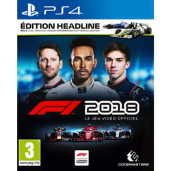 Codemasters F1 2018 : Édition Headline PlayStation 4