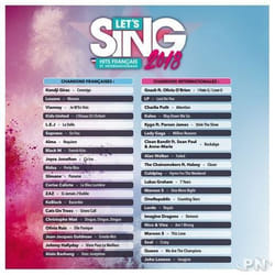 Ravenscourt Let's Sing 2018 Hits Français et Internationaux + 2 Micros Nintendo Switch