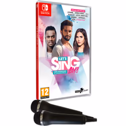 Ravenscourt Let's Sing 2018 Hits Français et Internationaux + 2 Micros Nintendo Switch