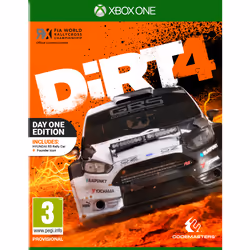 Codemasters DiRT 4 - Day One Edition, Xbox One, T (Teen)