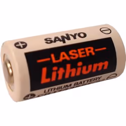 Sanyo Lithium Cylindrical Batteries, Batterie à usage unique, Oxyhydroxyde de nickel (NiOx), 3 V, 1 pièce(s), 1800 mAh, 17 g