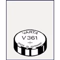 Varta V361, Batterie à usage unique, Argent-Oxide (S), 1,55 V, 18 mAh, Argent, 7,9 mm