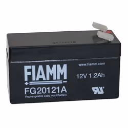 FIAMM FG20121A, 12 V, 1 pièce(s), Noir, 1,2 Ah, 5 année(s), 520 g