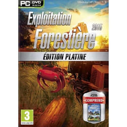 Just for Games Exploitation Forestière Simulator 2015 - Edition Platine - Just for Simulation Standard PC