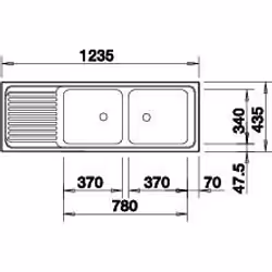 BLANCO EZS 12 x 4-2