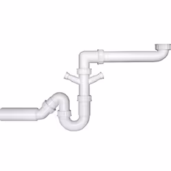 Blanco - siphon plastique spécial plat 1,5x40mm - 137287