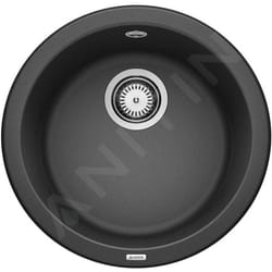 Rondo - Évier en Silgranit, diamètre 450 mm, anthracite 511629 - Blanco
