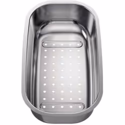 Vide-sauce pour petit bac d’évier finition inox dimensions 327 × 177 mm pour une sélection d’éviers