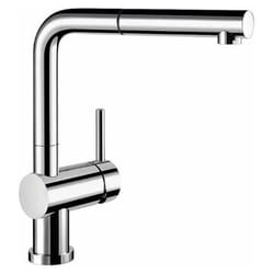 Linus s-f - Mitigeur d'évier avec douchette extractible, à basculer sous la fenêtre, chrome 514023 - Blanco