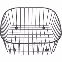 Description générale Panier universel pour évier en inox, conçu pour s'adapter à une variété d'éviers. Idéal pour le rangemen ...