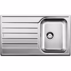 BLANCO LIVIT 45 S Salto, Evier à poser, Rectangulaire, Acier inoxydable, Acier inoxydable, 1 bols, Stainless steel