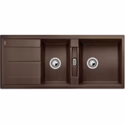 BLANCO Metra 8S, Marron, 2 bols, 275 x 430 mm, 400 x 430 mm, 1160 mm, 500 mm