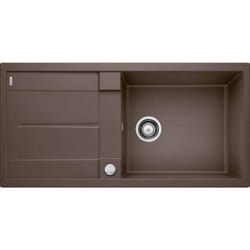 Evier Blanco Metra xl 6S Silgranit - cafe - Vidage : Automatique
