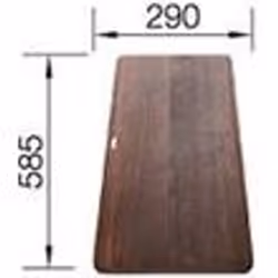 BLANCO 516083, Bois, Bois, 585 mm, 290 mm